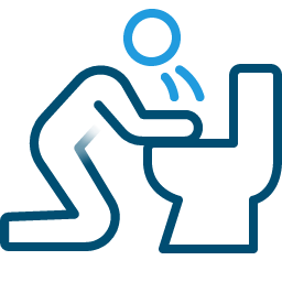 Adult vommiting icon