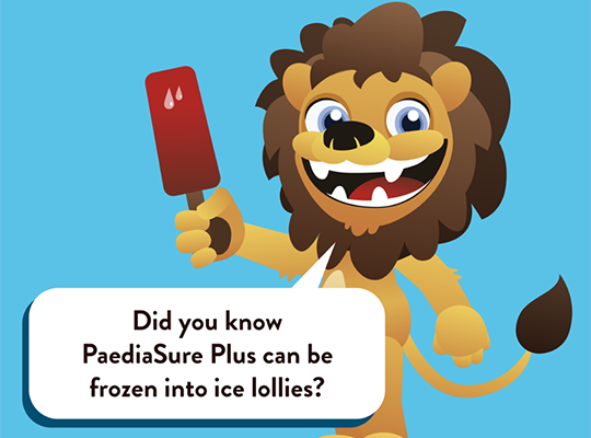 Paediasure Plus Ice lollies